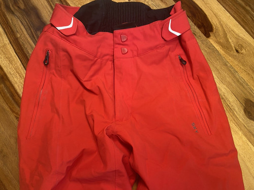 Kjus herren schneehose rot - herren,